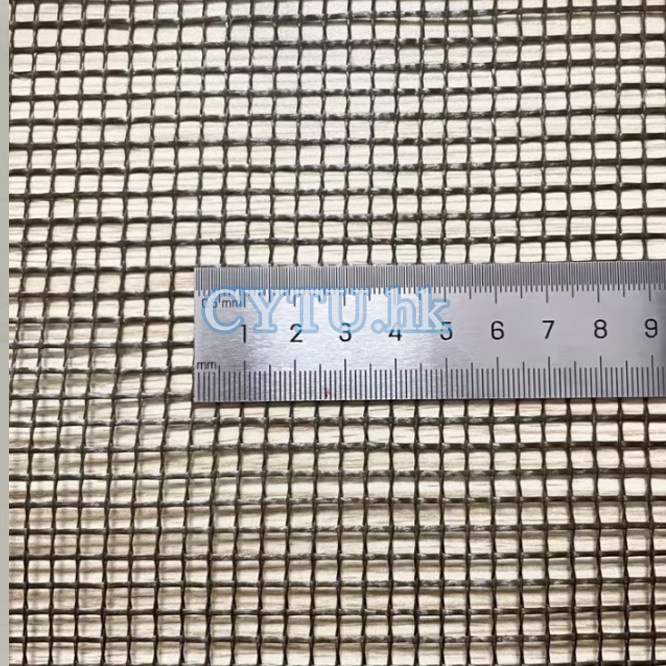 Basalt fiber mesh fabric